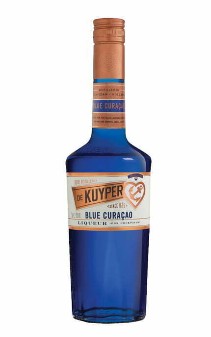De Kuyper Curacao Blue Liqueur (1x70cl) - TwoMoreGlasses.com