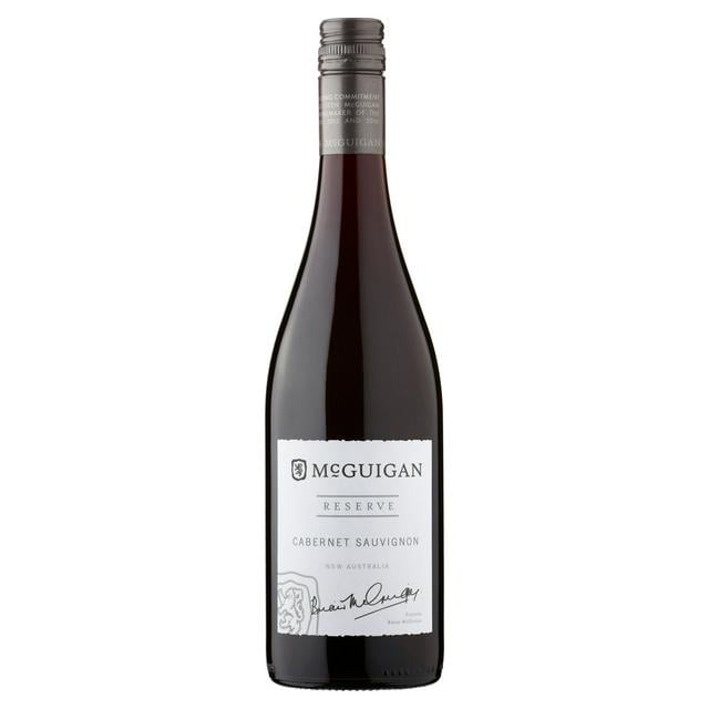 McGuigan Reserve Cabernet Sauvignon 2020 SE Australia (1x75cl) - TwoMoreGlasses.com