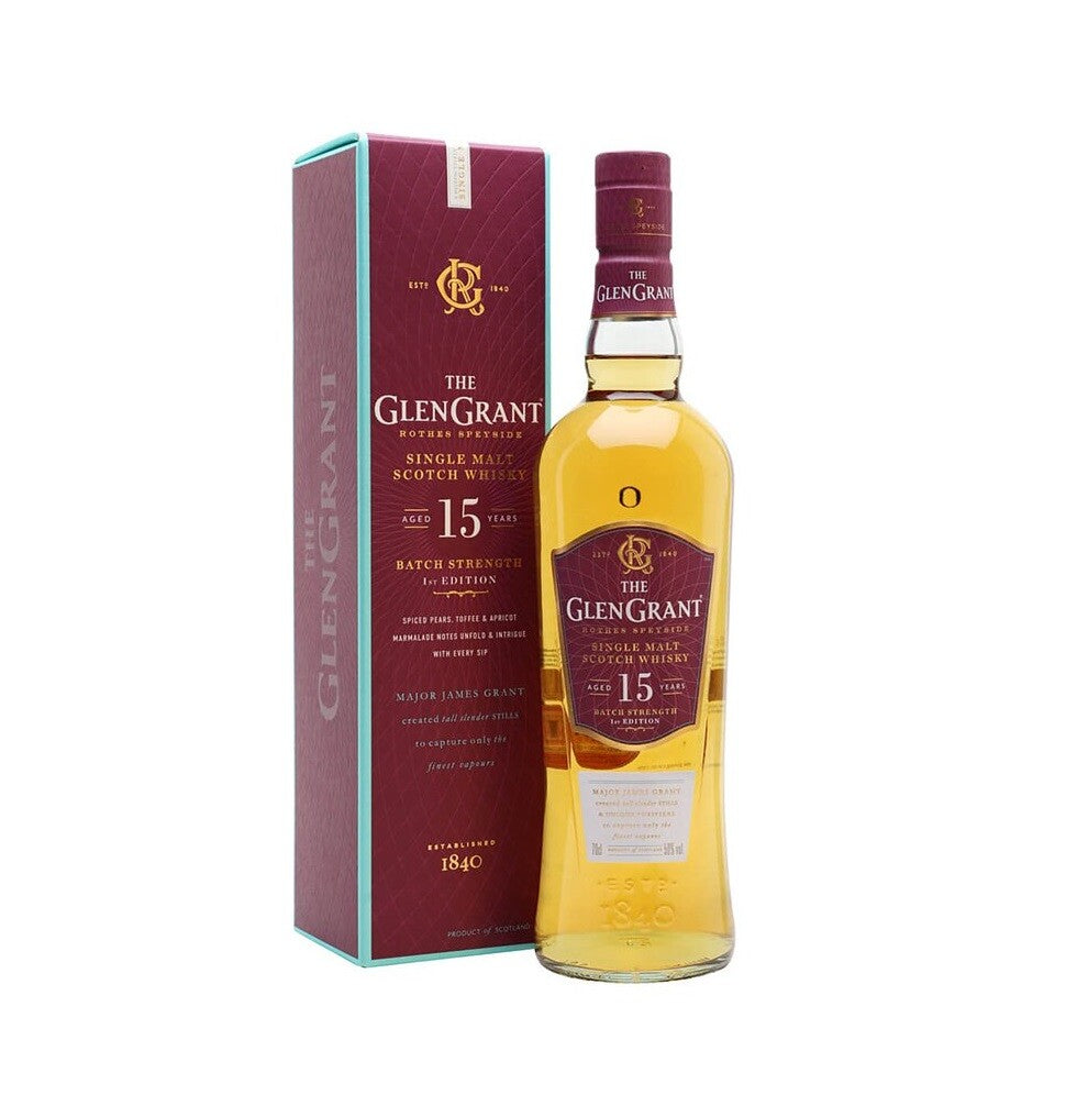 Glen Grant 15 Year (1x70cl) - TwoMoreGlasses.com