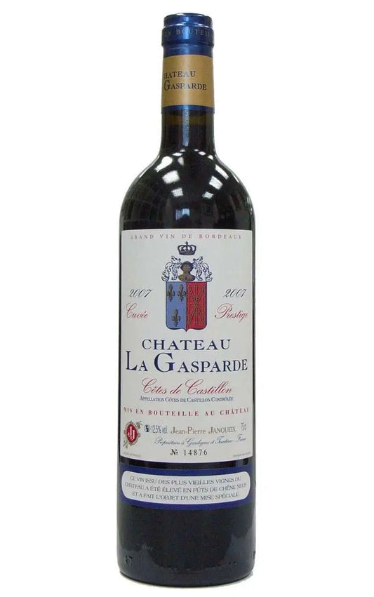 Chateau La Gasparde Prestige 2014 Cotes de Castillon (1x75cl) - TwoMoreGlasses.com