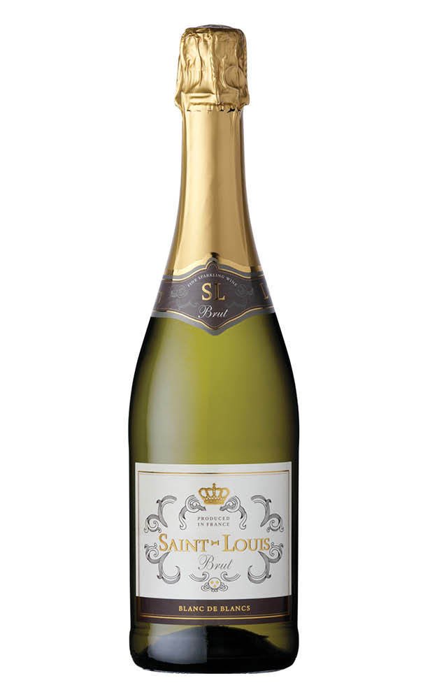 Saint Louis Blanc de Blancs Brut NV (1x20cl) - TwoMoreGlasses.com