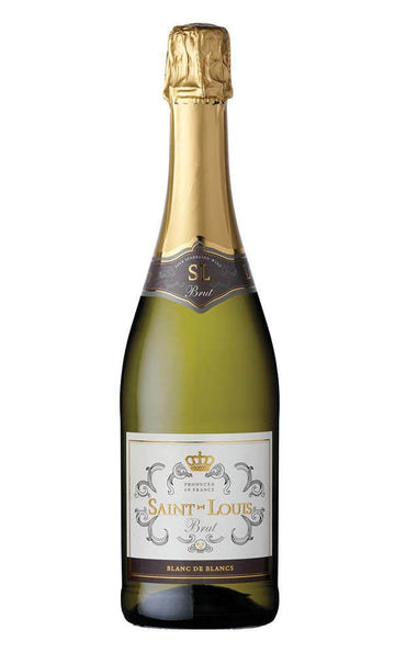 Saint Louis Blanc de Blancs Brut NV (1x75cl) - TwoMoreGlasses.com