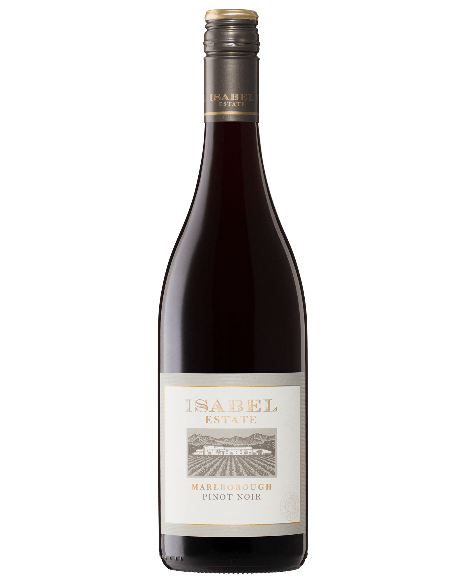 Isabel Estate Pinot Noir, Malborough (SC) 2016 (1x75cl) - TwoMoreGlasses.com