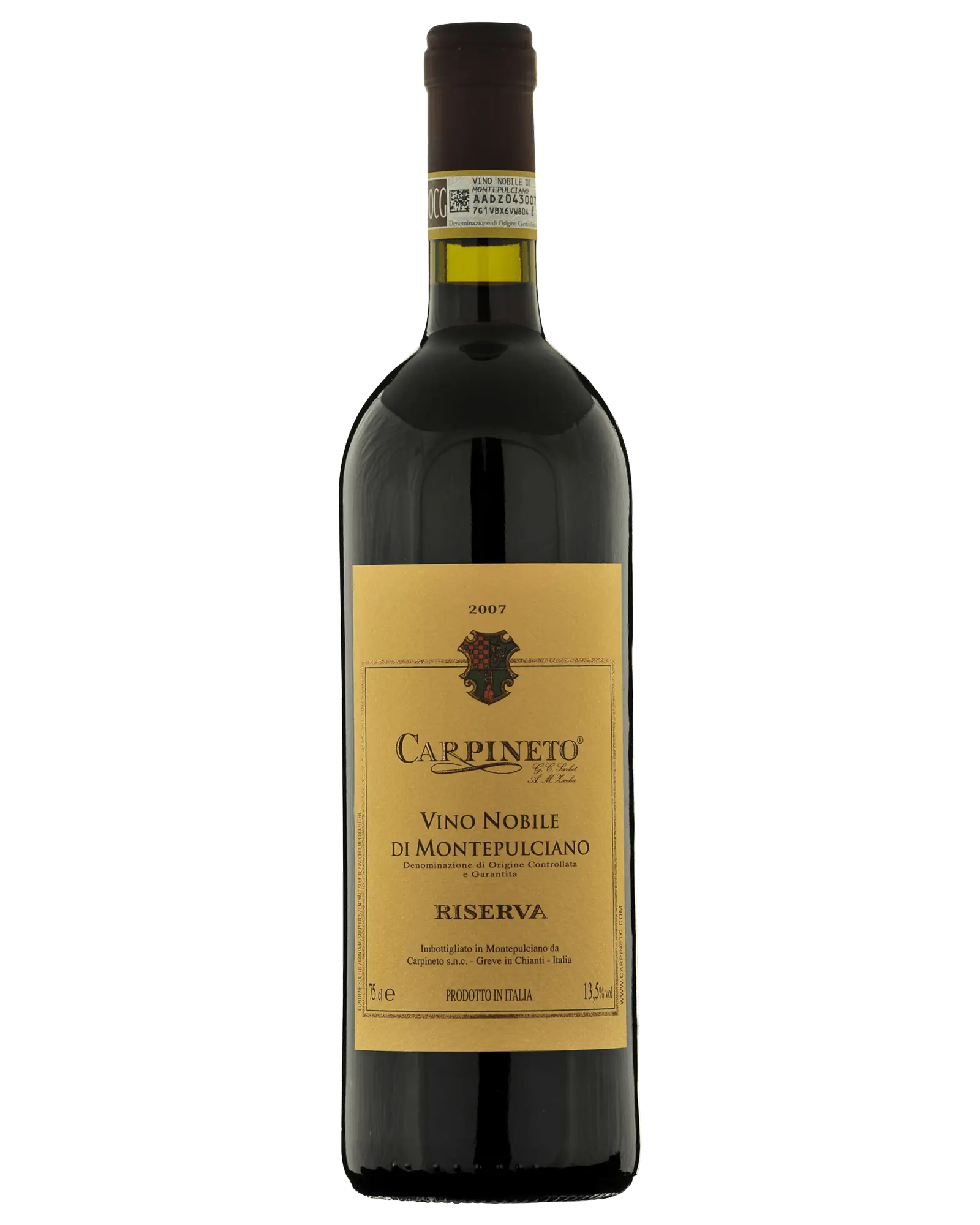 Carpineto Vino Nobile di Montepulciano Riserva DOCG 1997 (1x75cl) - TwoMoreGlasses.com