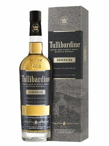 Tullibardine Sovereign Single Malt 43% (1x70cl) - TwoMoreGlasses.com