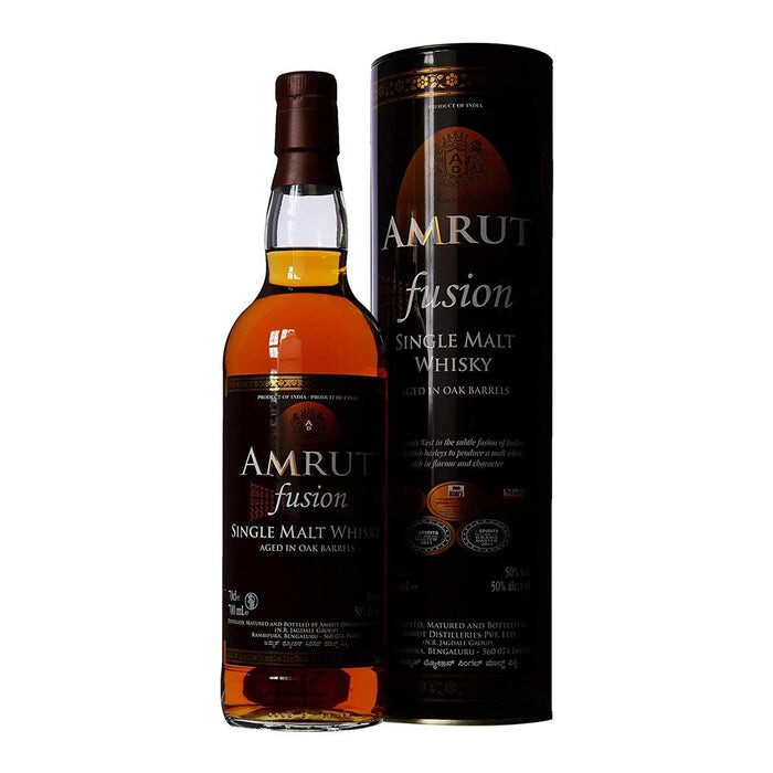 Amrut "Fusion" Single Malt 50% (1x70 cl) - TwoMoreGlasses.com