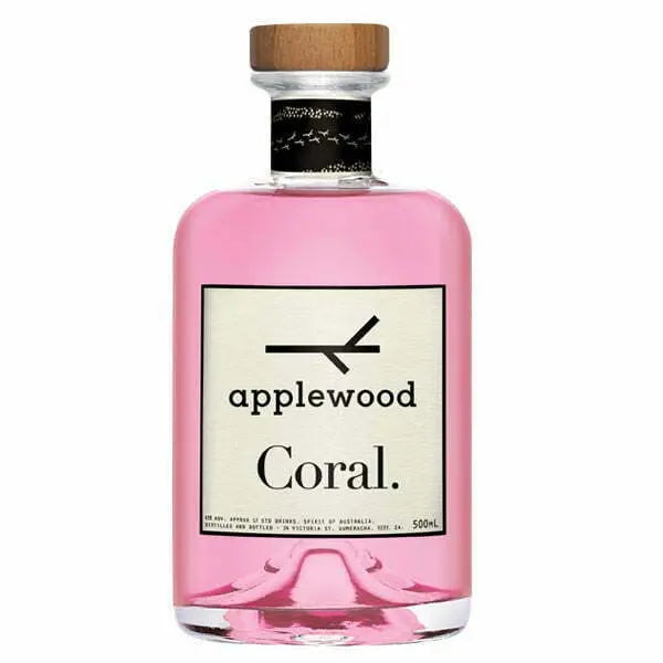 APPLEWOOD DISTILLERY - Applewood Coral Gin (43%) (1x50cl) - TwoMoreGlasses.com