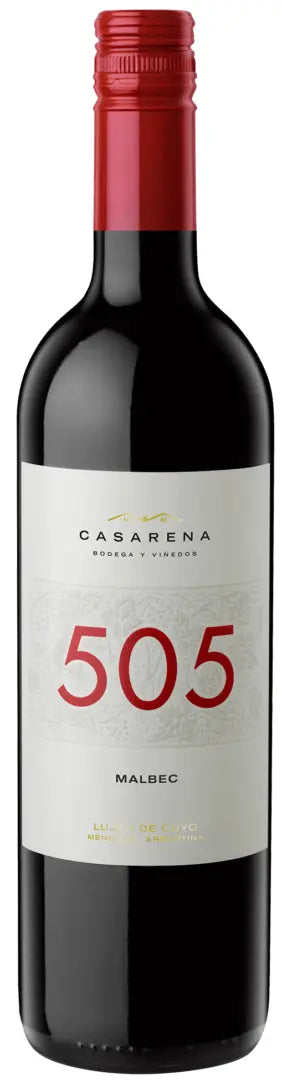 Casarena 505 Vineyards Malbec 2021 (1x75cl) - TwoMoreGlasses.com