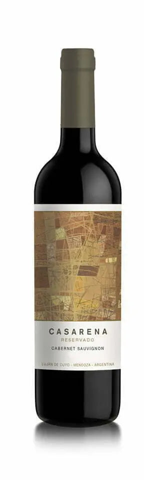 Casarena Reserve Cabernet Sauvignon 2018 (1x75cl) - TwoMoreGlasses.com