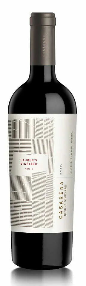 Casarena Lauren's Single Vineyard Agrelo Malbec 2018 (1x75cl) - TwoMoreGlasses.com