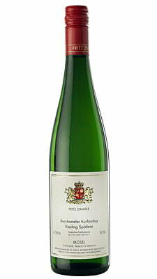 Fritz Zimmer Riesling Kabinett 2021 Mosel (1x75cl) - TwoMoreGlasses.com