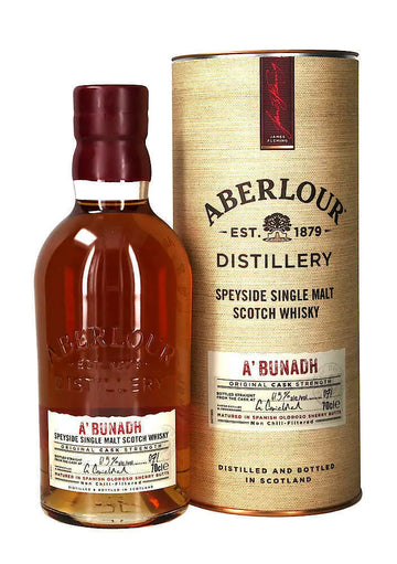 Aberlour A'Bunadh Batch 73 Single Malt Whisky (1x70cl) - TwoMoreGlasses.com