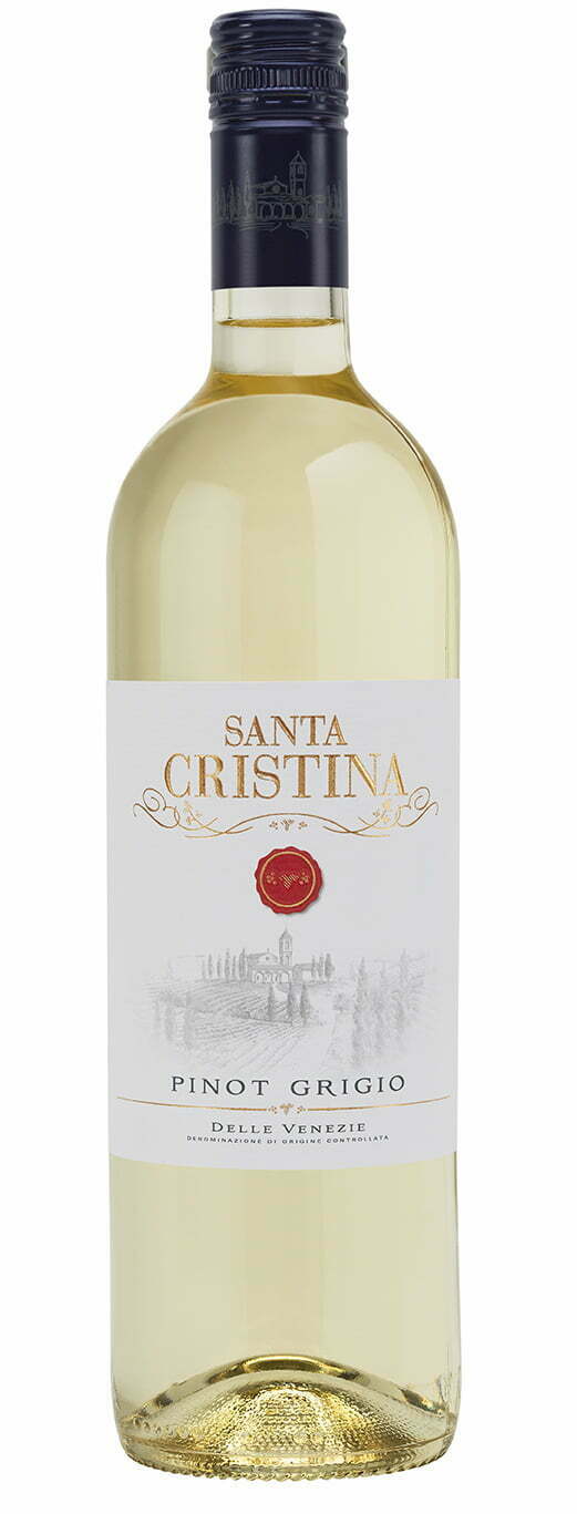 SANTA CRISTINA Pinot Grigio DOC 2021 (1x75cl) - TwoMoreGlasses.com
