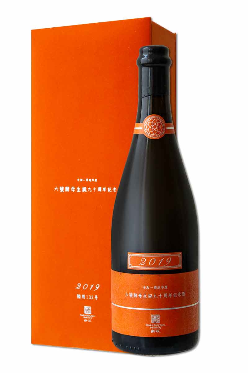 新政 6号酵母生誕90周年記念酒 陸羽132号 (1x72cl) - TwoMoreGlasses.com