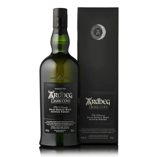 Ardbeg Dark Cove Single Malt Scotch Whisky (1x70cl) - TwoMoreGlasses.com