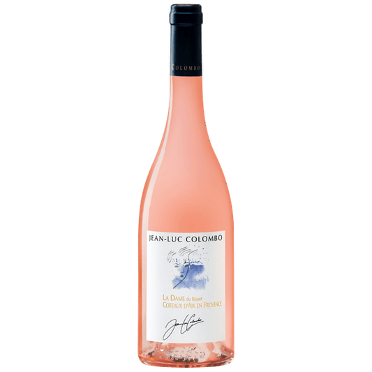 Jean Luc Colombo Coteaux d'Aix en Provence La Dame du Rouet Rose 2018 (1x75cl) - TwoMoreGlasses.com