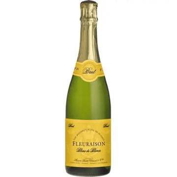 Badet Clement Vin Mousseux Blanc de blancs Fleuraison NV (1x75cl) - TwoMoreGlasses.com