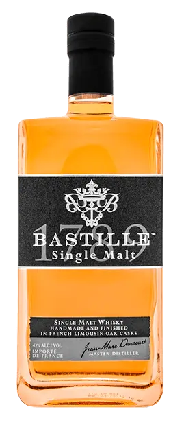 Bastille 1789 Single Malt Hand-Crafted French Whisky (1x70cl) - TwoMoreGlasses.com