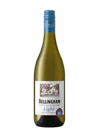 BELLINGHAM - Light Sauvignon Blanc (8% alc) 2020 (1x75cl) - TwoMoreGlasses.com