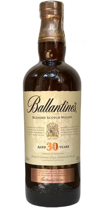 Ballantine's 30 Year Old Blended Whisky (1x70cl) - TwoMoreGlasses.com