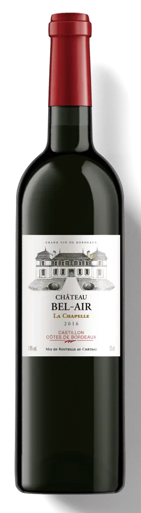 Chateau Bel Air, Bordeaux 2013 (1x37.5cl) - TwoMoreGlasses.com