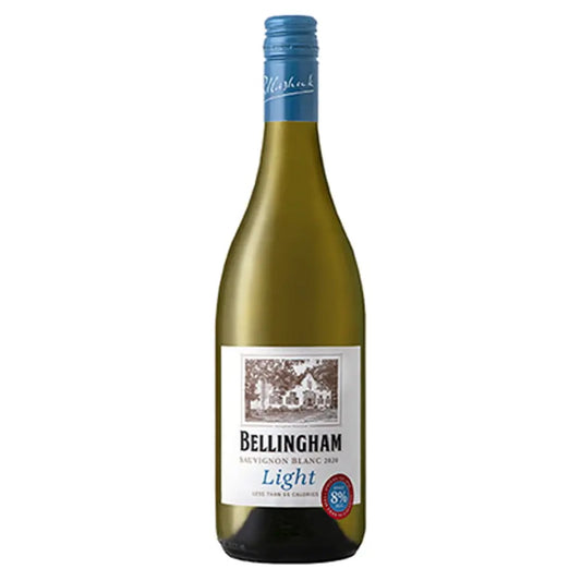 BELLINGHAM - Light Sauvignon Blanc (8% alc) 2020 (1x75cl) - TwoMoreGlasses.com