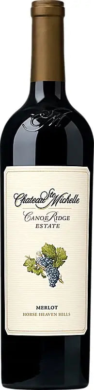 Chateau Ste. Michelle Canoe Ridge Estate Merlot 2017 (1x75cl) - TwoMoreGlasses.com