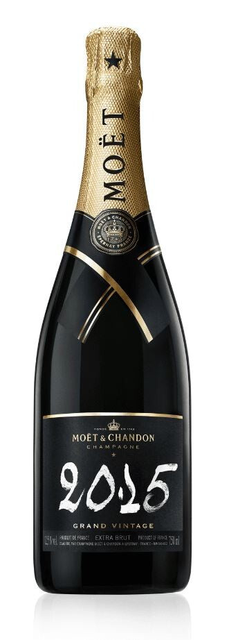 Moet &amp; Chandon Grand Vintage 2015 (1x75cl) - TwoMoreGlasses.com