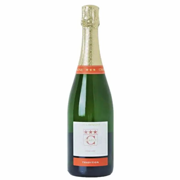Champagne Chapuy Demi-Sec Tradition (1x75cl) - TwoMoreGlasses.com