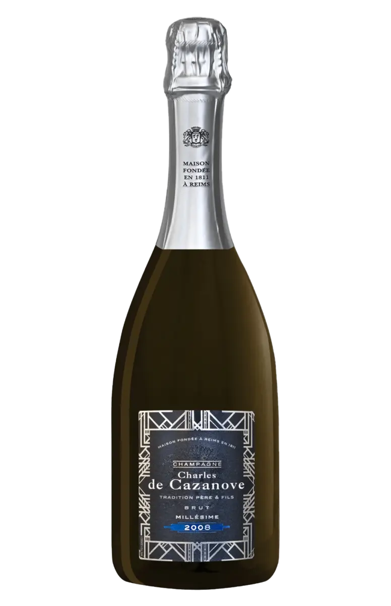 Charles de Cazanove Tradition Millesime Brut 2008 (1x75cl) - TwoMoreGlasses.com