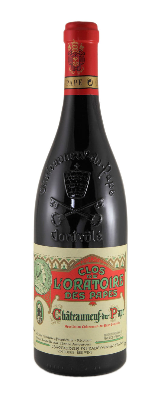 Clos de L Oratoire des Papes Chateauneuf du Pape Rouge 2020 (1x75cl) - TwoMoreGlasses.com