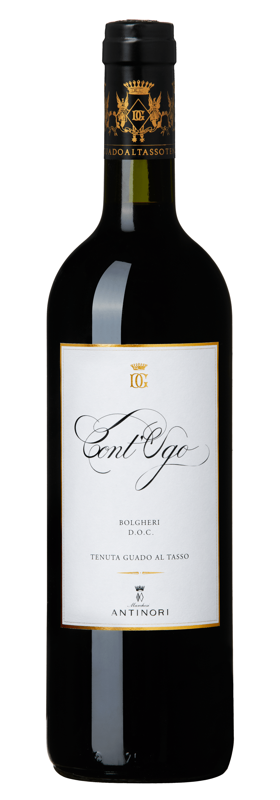 Guado al Tasso Estate Cont Ugo DOC 2018 (Merlot) (1x75cl) - TwoMoreGlasses.com