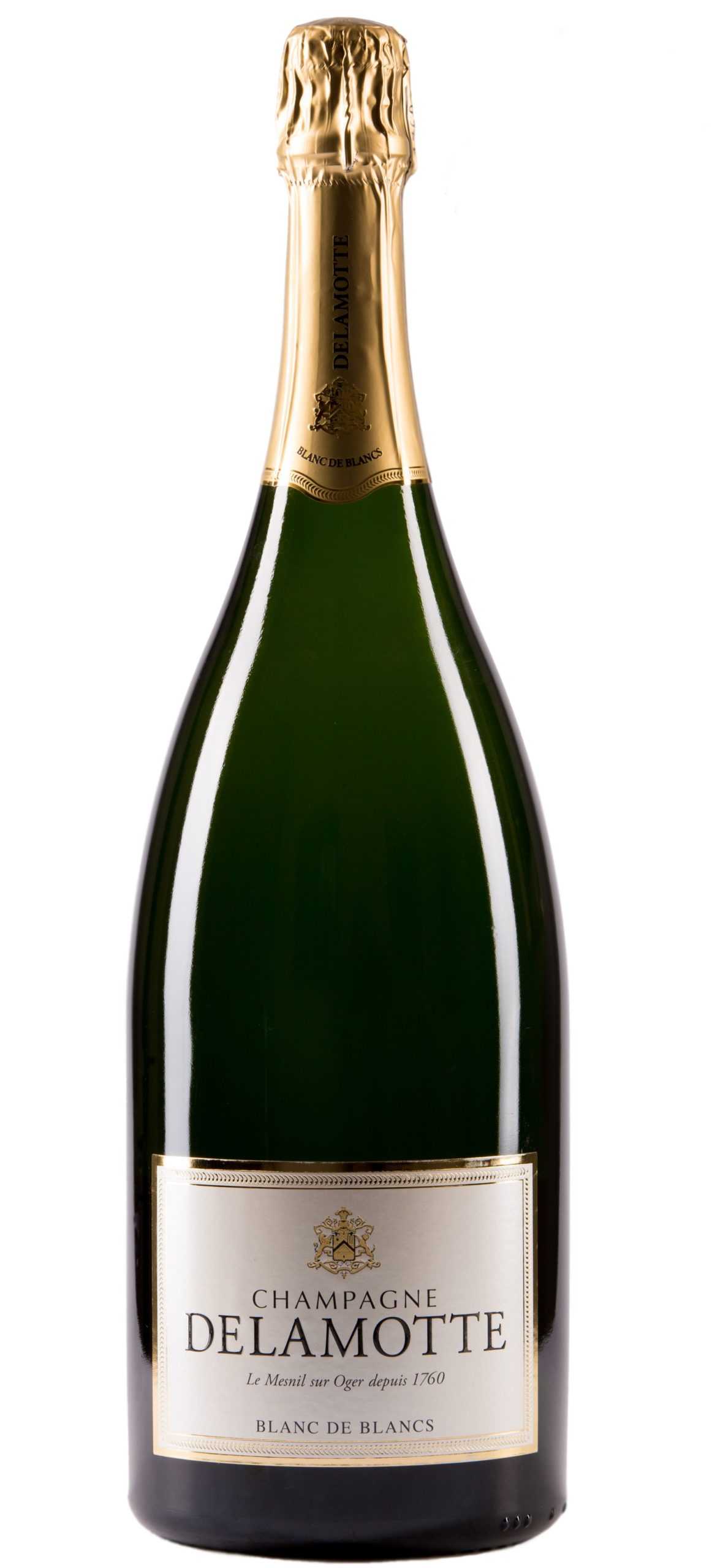 Delamotte Blanc de Blancs NV (1x75cl) - TwoMoreGlasses.com