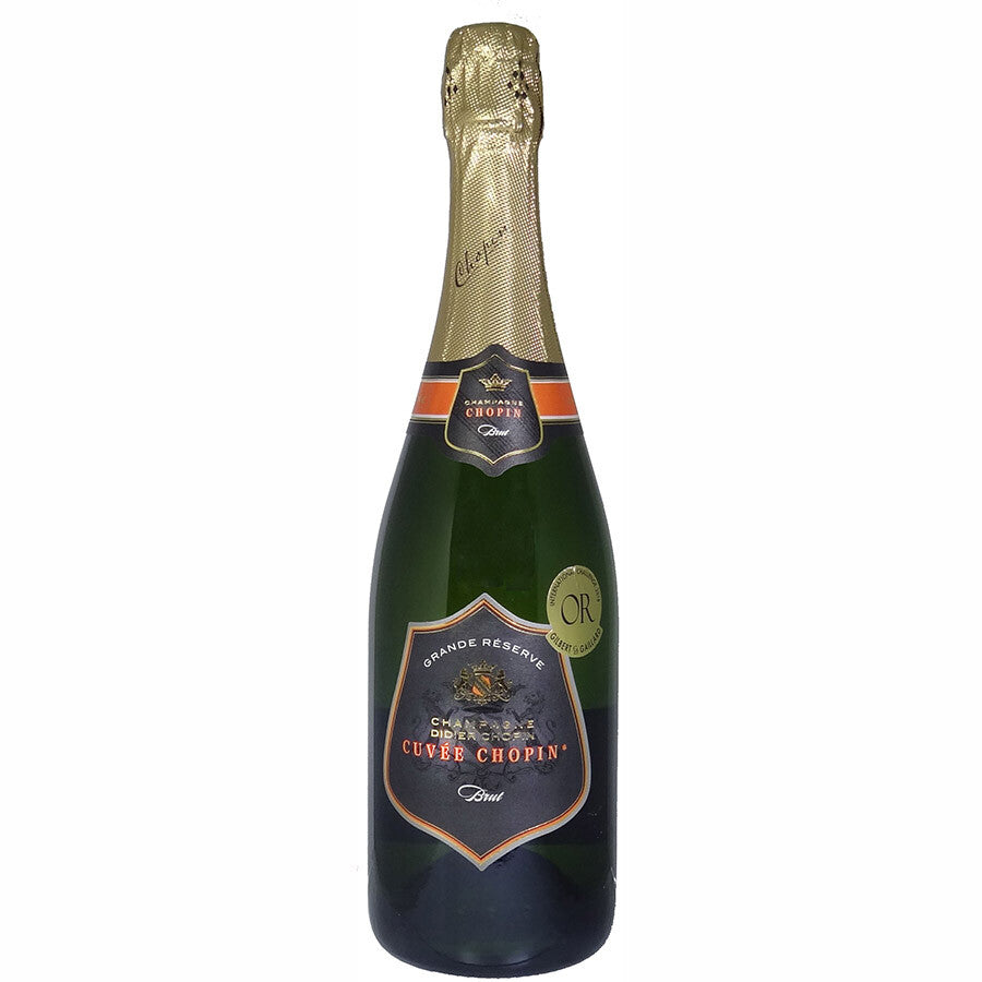 Didier Chopin Grande Reserve Cuvee Brut Champagne (1x75cl) - TwoMoreGlasses.com