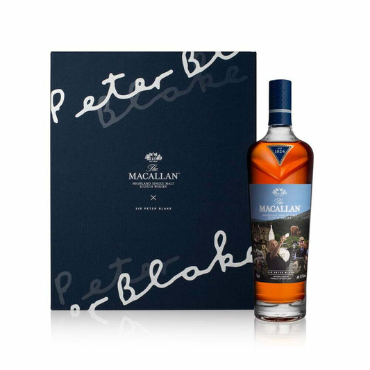 Macallan X Sir Peter Blake An Estate, A Community And A Distillery (1x70cl) - TwoMoreGlasses.com