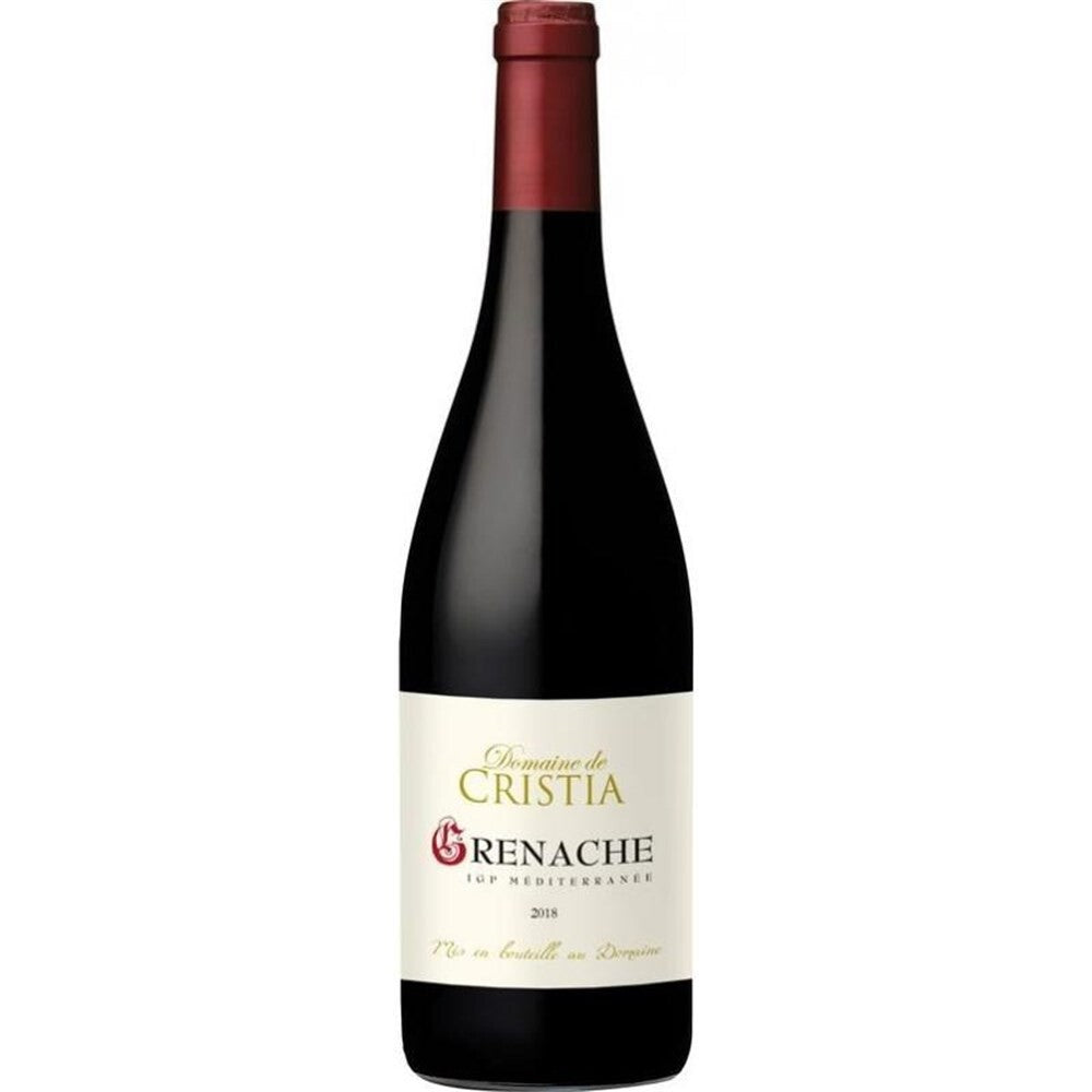 Domaine de Cristia, IGP Mediterranee Grenache 2020 (1x75cl) - TwoMoreGlasses.com