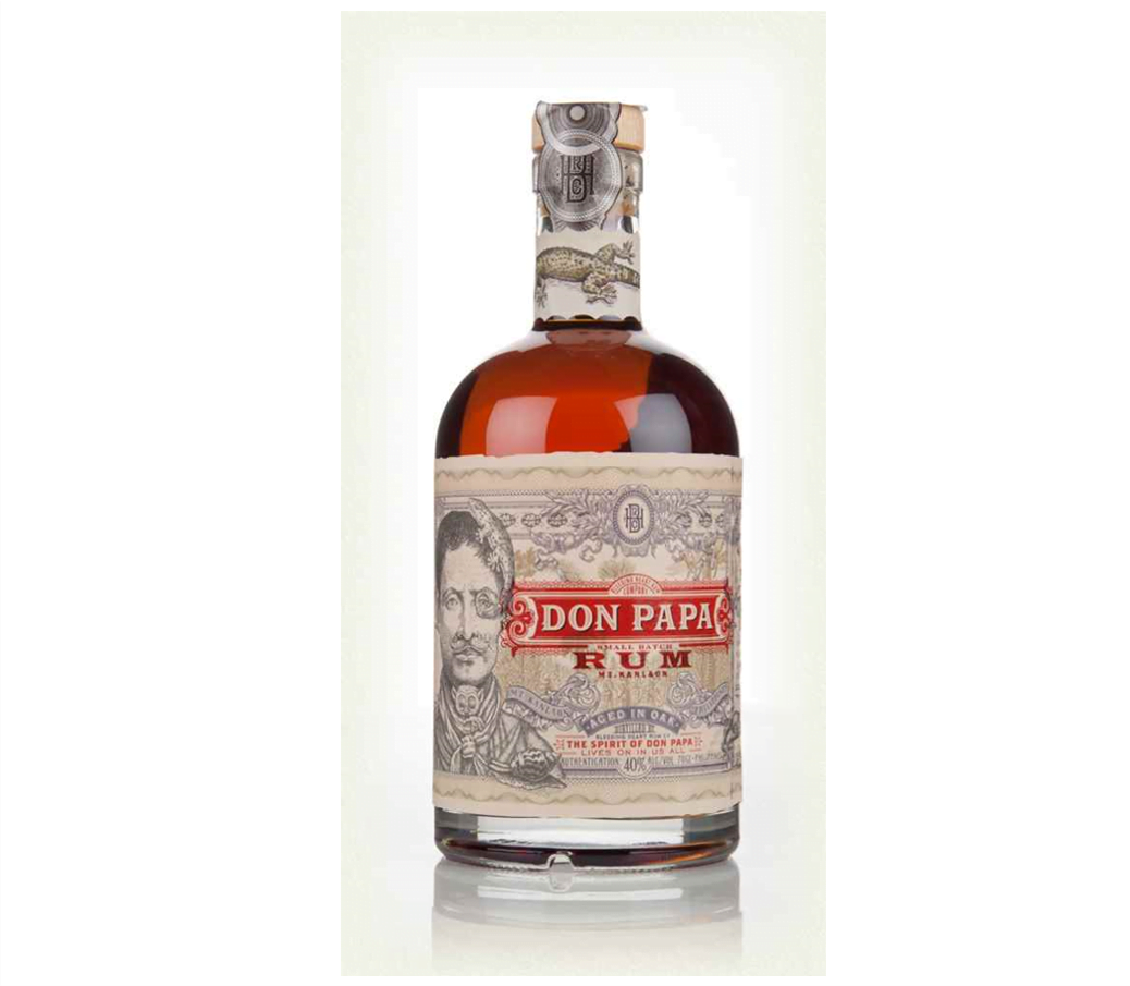 Don Papa 7 Years Rum (1x70cl) - TwoMoreGlasses.com