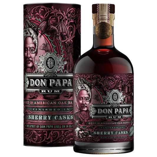 Don Papa Sherry Cask Rum (1x70cl) - TwoMoreGlasses.com