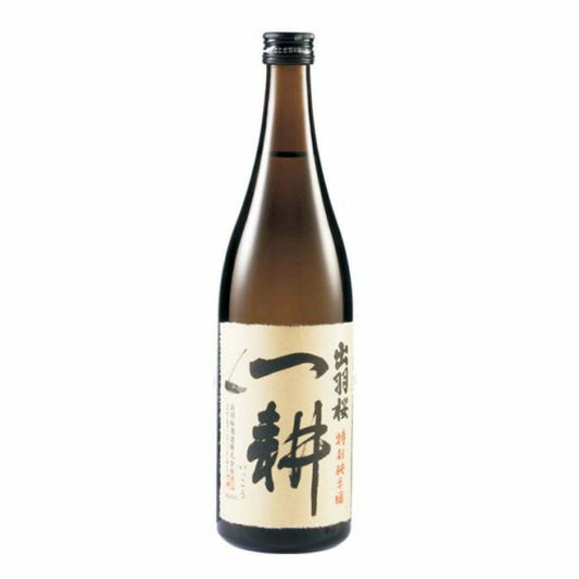 出羽櫻 一耕 特別純米 Ikkou Tokubetsu Junmai (1x72cl) - TwoMoreGlasses.com