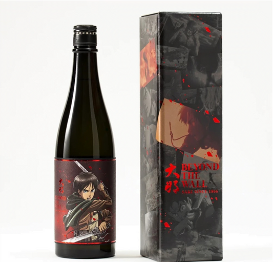 大那 進擊的巨人 艾倫 純米吟釀 Daina BEYOND THE WALL Eren Edition (1x72cl) - TwoMoreGlasses.com