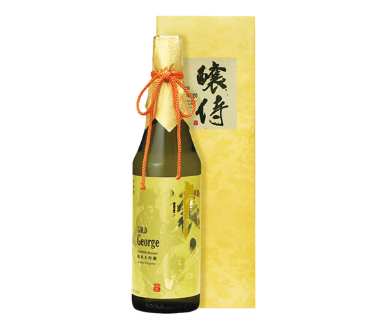 Okunomatsu Gold George Junmai Daiginjo Shizuku 奧之松 金釀侍 純米大吟釀雫酒 (1x72cl) - TwoMoreGlasses.com