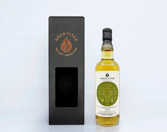 Aqua Vita Dionysus Secret Highland (Clynelish) 20 Year Old (1x70cl) - TwoMoreGlasses.com