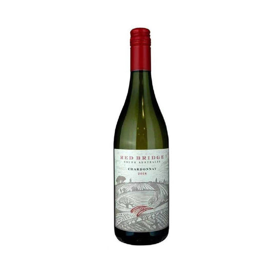 Red Bridge Chardonnay 2022 (1x75cl) - TwoMoreGlasses.com