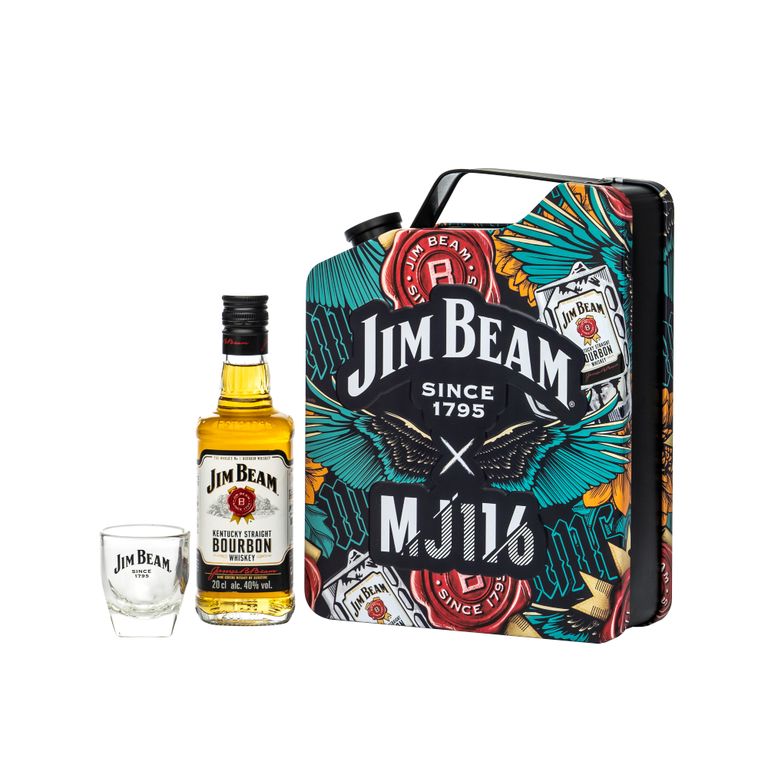 Jim Beam x MJ116 (1x20cl) - TwoMoreGlasses.com