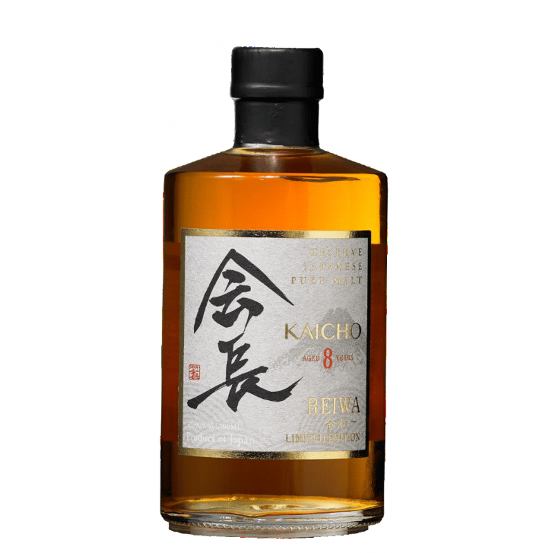 會長Kaicho 8 years old pure malt Whisky (1x70cl) - TwoMoreGlasses.com