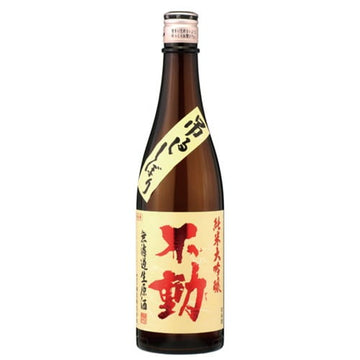 Fudoh Junmai Daiginjo Nama Genshu Tsurushishibori ?? ????? ??? ?? (1x72cl) - TwoMoreGlasses.com