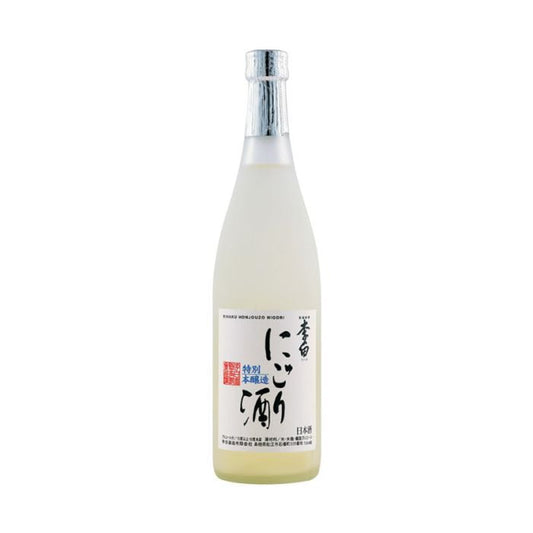 李白 濁酒 特別本釀造 Rihaku Nigori Tokubetsu Honjozo (1x72cl) - TwoMoreGlasses.com