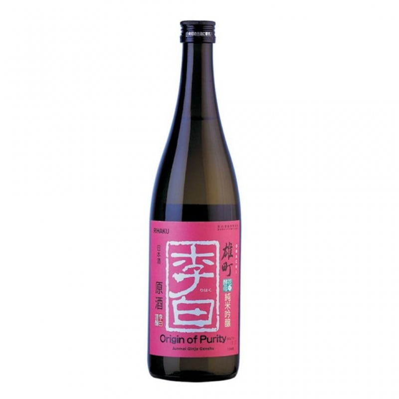 李白 雄町 純米吟釀原酒 Rihaku Omachi Junmai Ginjo Genshu (1x72cl) - TwoMoreGlasses.com