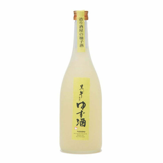 黑牛 特製 柚子酒 Kuroushi Shitate Yuzu Liqueur (1x72cl) - TwoMoreGlasses.com