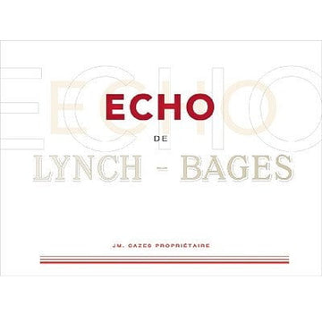 Echo de Lynch Bages 2013 (1x75cl) - TwoMoreGlasses.com